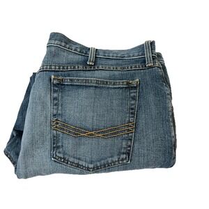 Ariat M4 Jeans Men Sz 40x34  Low Rise‎ Boot Cut Western Distressed